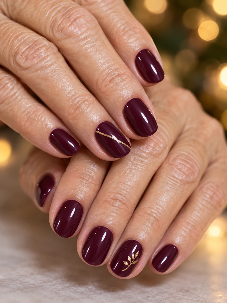 45 Classy Christmas Nail Design Ideas for Women Over 70 for a Festive Look - image 34