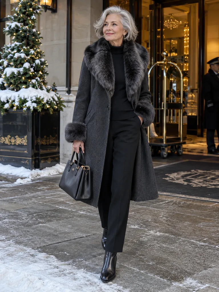 45 Flattering Winter Outfits for Women Over 70 - image 35