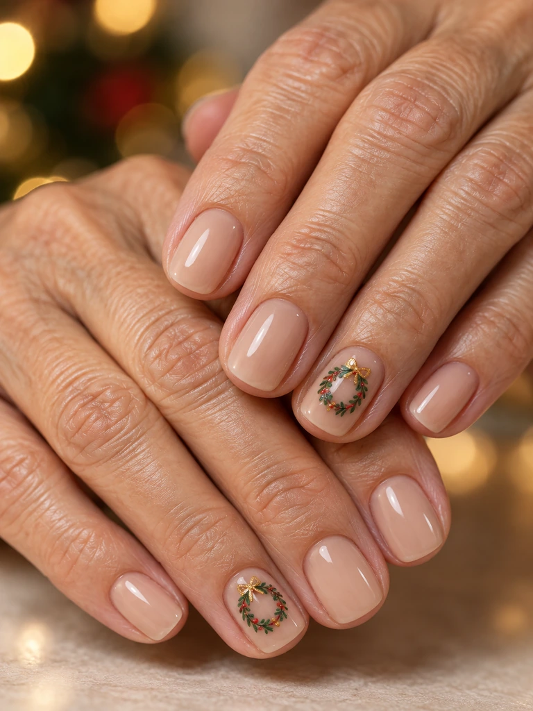 45 Classy Christmas Nail Design Ideas for Women Over 70 for a Festive Look - image 35