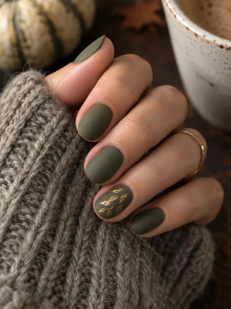 45 Cute Fall Nail Design Ideas for Short Nails You’ll Want to Try - image 39