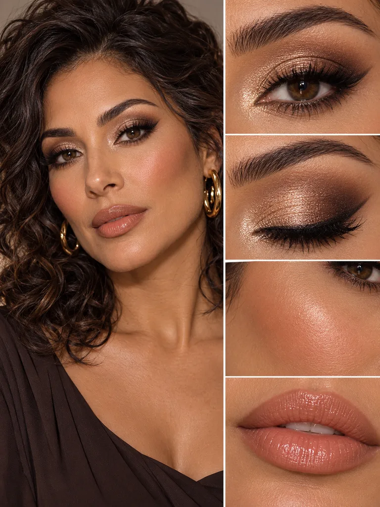 45 Makeup Ideas for Mommy With Gorgeous Eyes, Lips and Glowing Skin - image 39