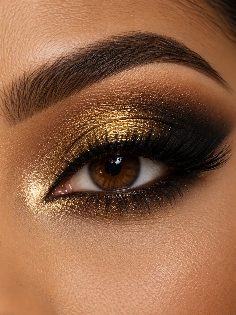 23 Eye Makeup Ideas for Christmas That Look Festive, Elegant, and Gorgeous - image 39