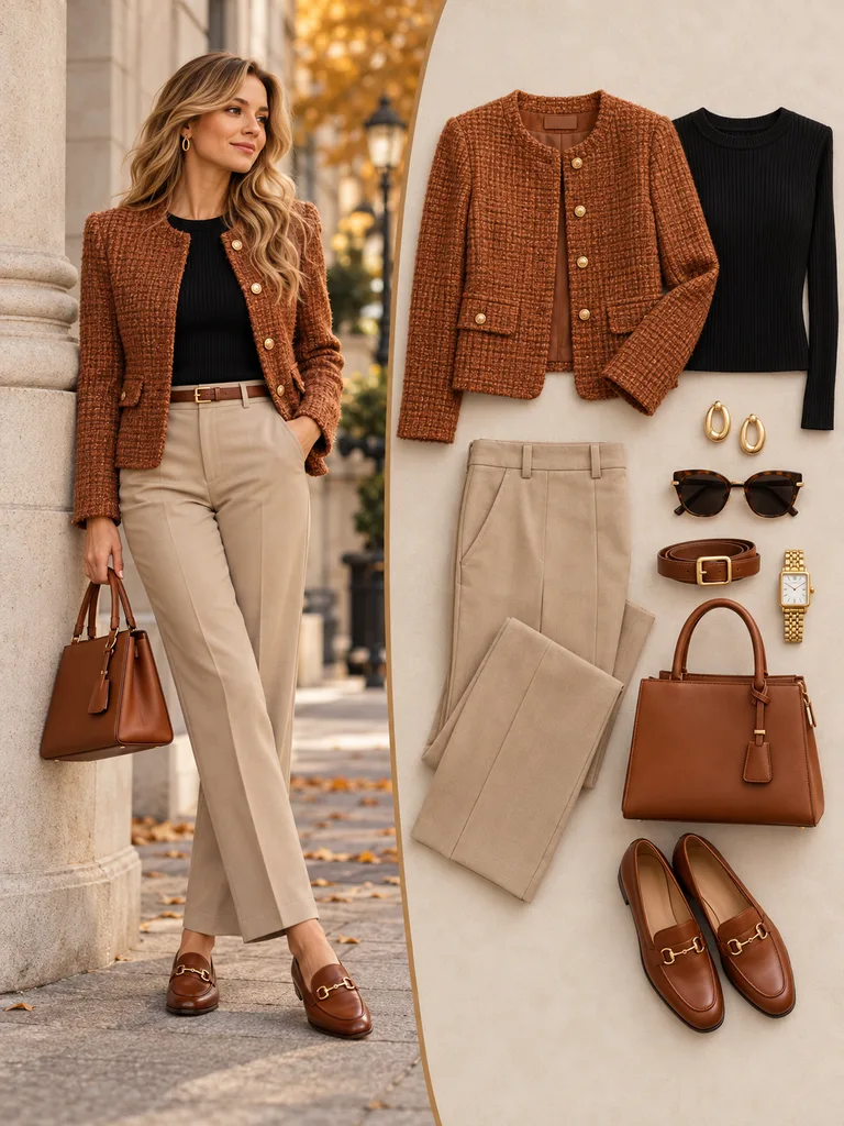 45 Chic Casual Fall Business Outfits for an Effortlessly Polished Work Look - image 40
