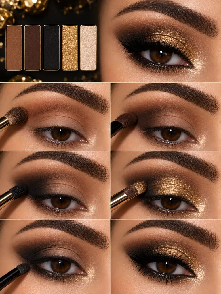 23 Eye Makeup Ideas for Christmas That Look Festive, Elegant, and Gorgeous - image 40