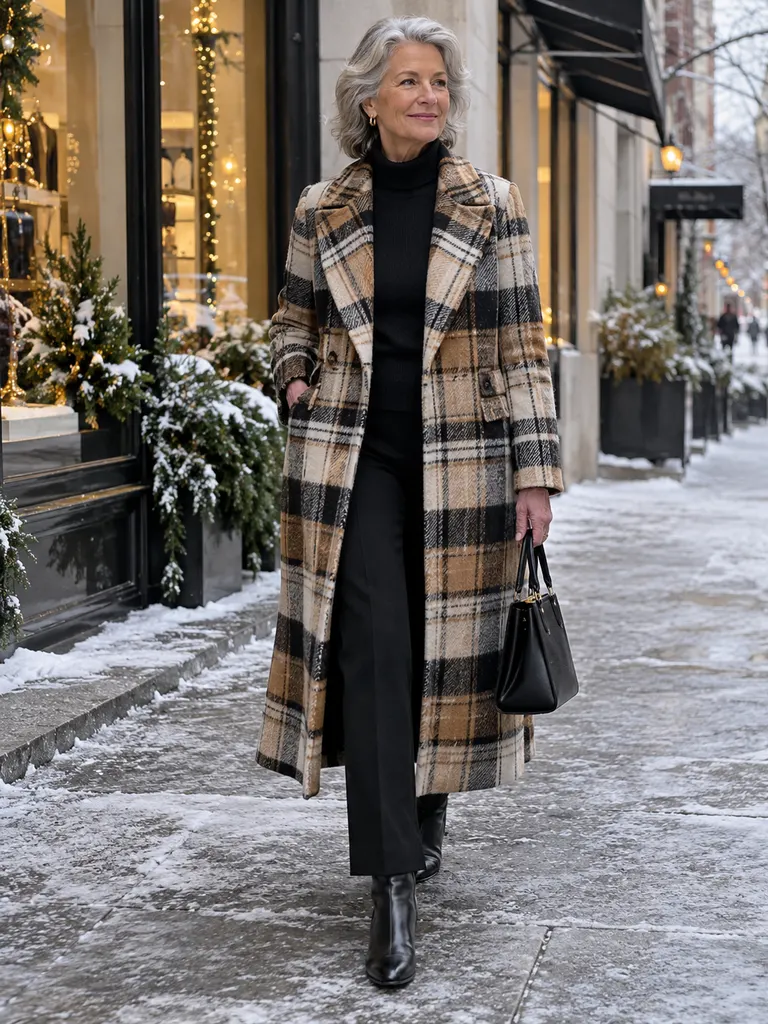 45 Flattering Winter Outfits for Women Over 70 - image 41