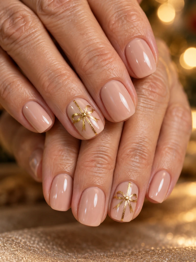 45 Classy Christmas Nail Design Ideas for Women Over 70 for a Festive Look - image 41