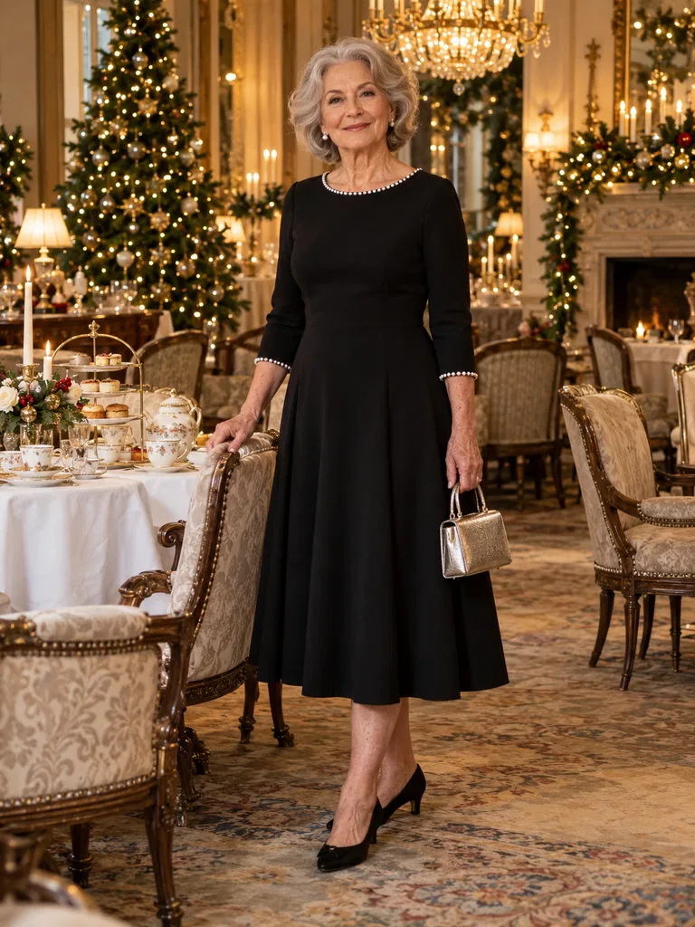 45 Christmas Tea Party Dresses for Women Over 70 - image 41