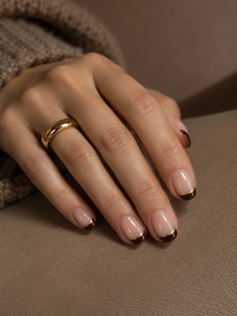 45 Cute Fall Nail Design Ideas for Short Nails You’ll Want to Try - image 41