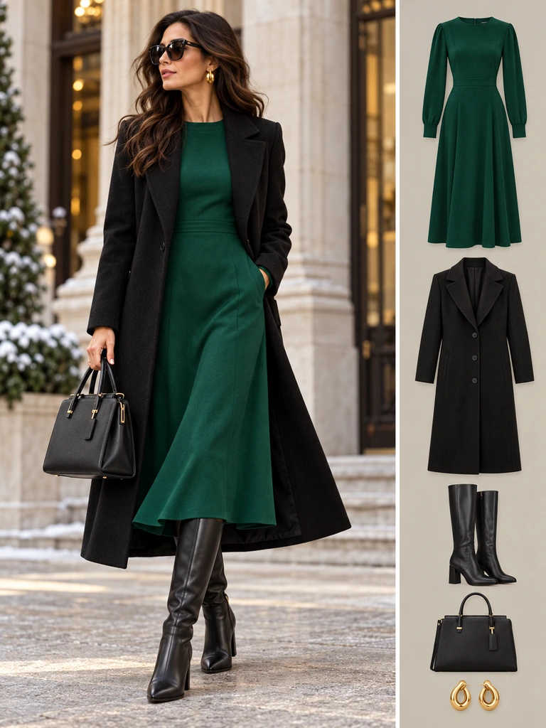 45 Winter Business Casual Dresses for Women That Look Polished and Chic - image 41