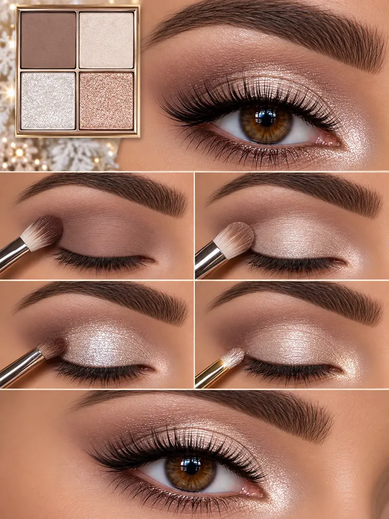 23 Eye Makeup Ideas for Christmas That Look Festive, Elegant, and Gorgeous - image 42