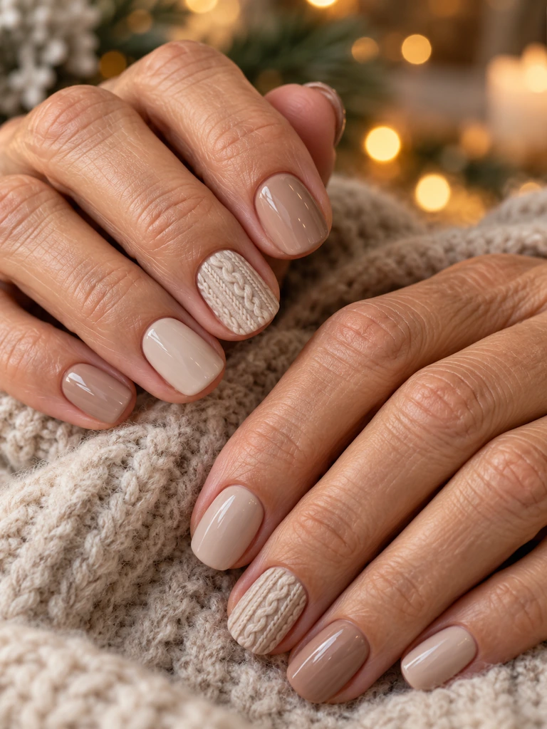 45 Classy Christmas Nail Design Ideas for Women Over 70 for a Festive Look - image 43