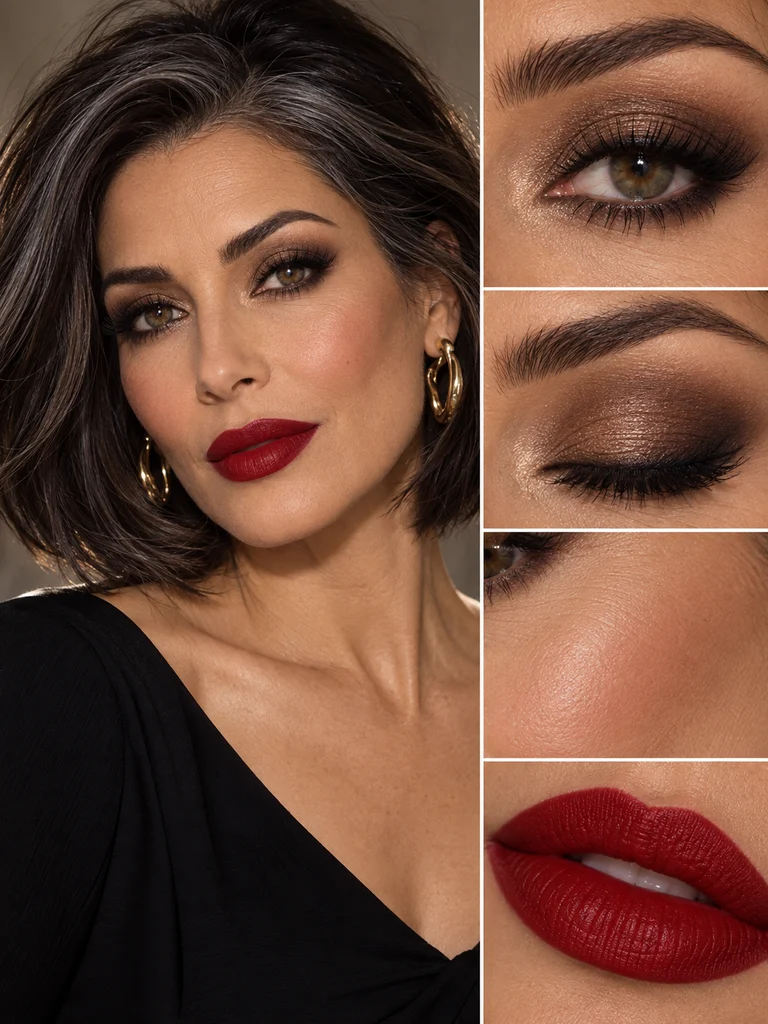 45 Makeup Ideas for Mommy With Gorgeous Eyes, Lips and Glowing Skin - image 43