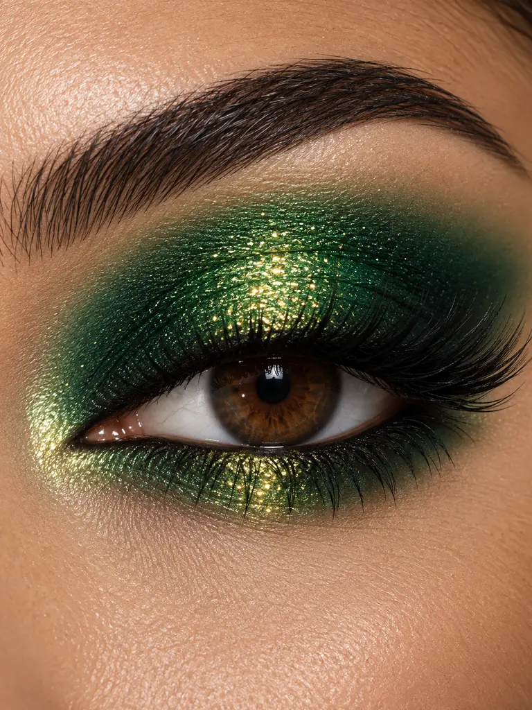 23 Eye Makeup Ideas for Christmas That Look Festive, Elegant, and Gorgeous - image 43