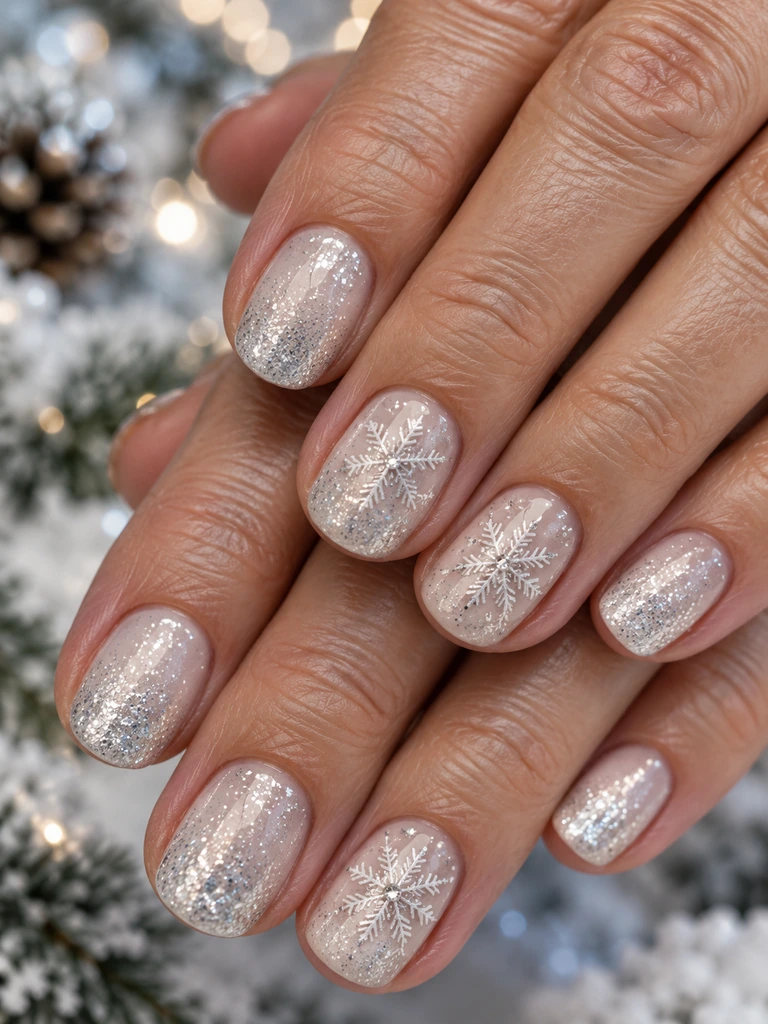 45 Classy Christmas Nail Design Ideas for Women Over 70 for a Festive Look - image 44