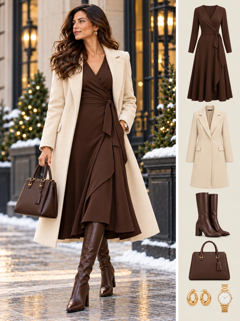 45 Winter Business Casual Dresses for Women That Look Polished and Chic - image 45