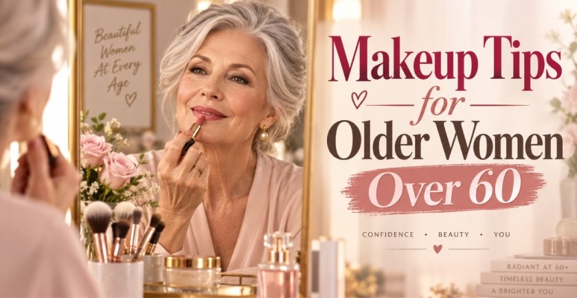 Makeup Tips for Older Women Over 60