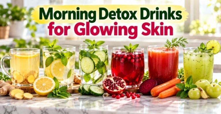 23 Morning Detox Drinks for Glowing Skin and Everyday Wellness