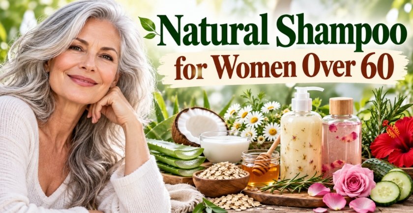Natural Shampoo for Women Over 60