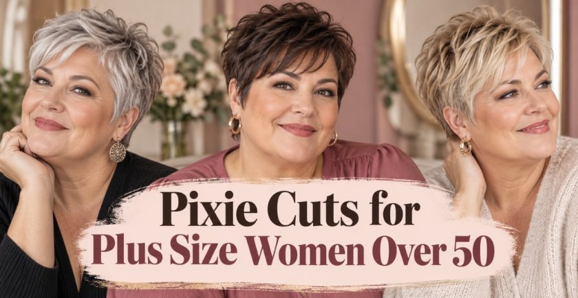 Pixie Cuts for Plus Size Women Over 50