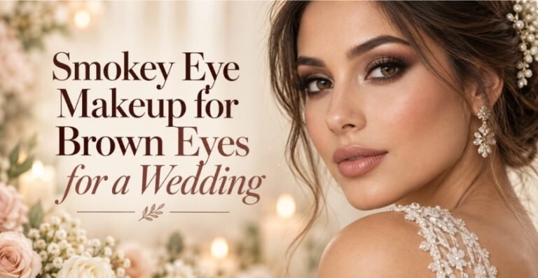 23 Classy Natural Smokey Eye Makeup for Brown Eyes for a Wedding