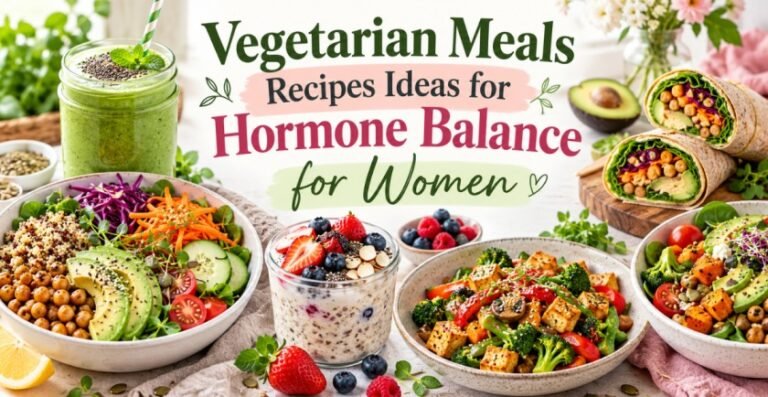 23 Vegetarian Meals Recipes Ideas for Hormone Balance for Women
