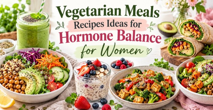 Vegetarian Meals Recipes Ideas for Hormone Balance for Women