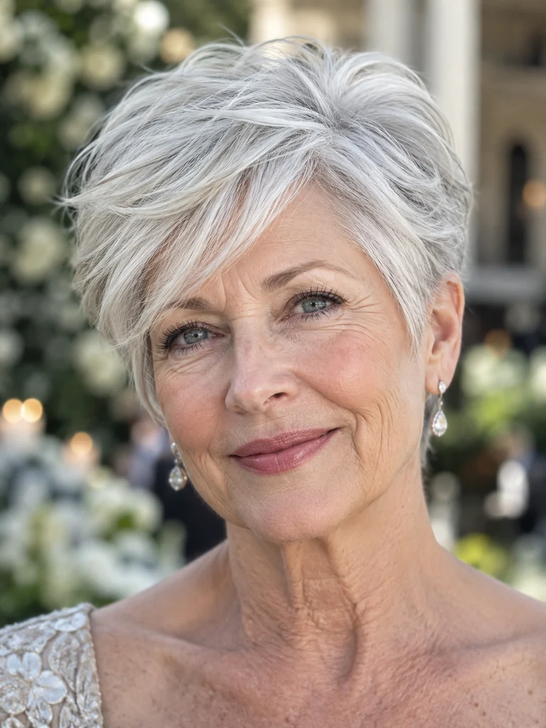 45 Graceful Wedding Hairstyle for Women Over 70 Ideas Perfect for Mature Hair - image 01