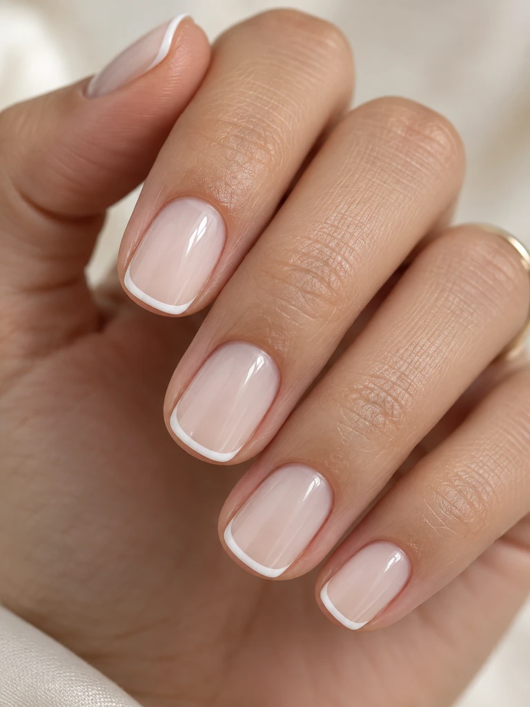 45 Dreamy Short Fall Wedding Nails for Bride With Delicate Bridal Details - image 01