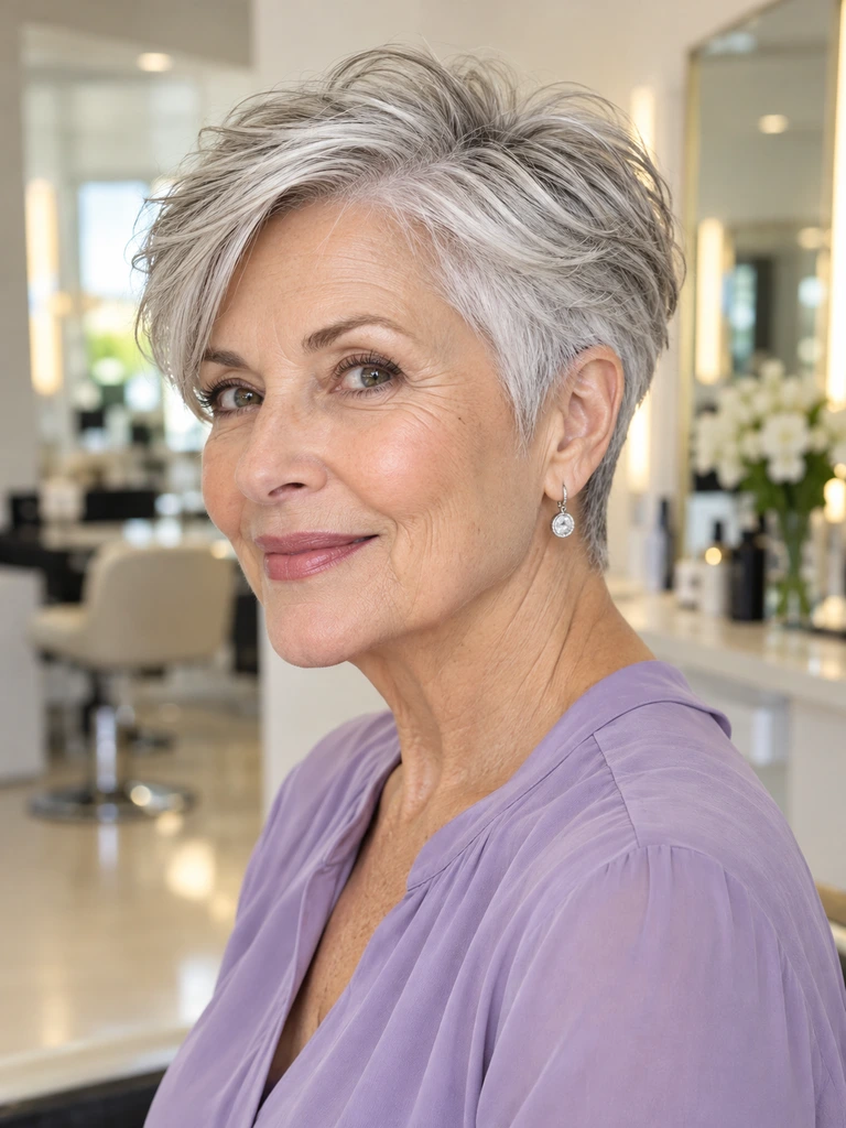 45 Best Wash and Wear Haircuts for Women Over 60 That Are Easy to Maintain - image 01