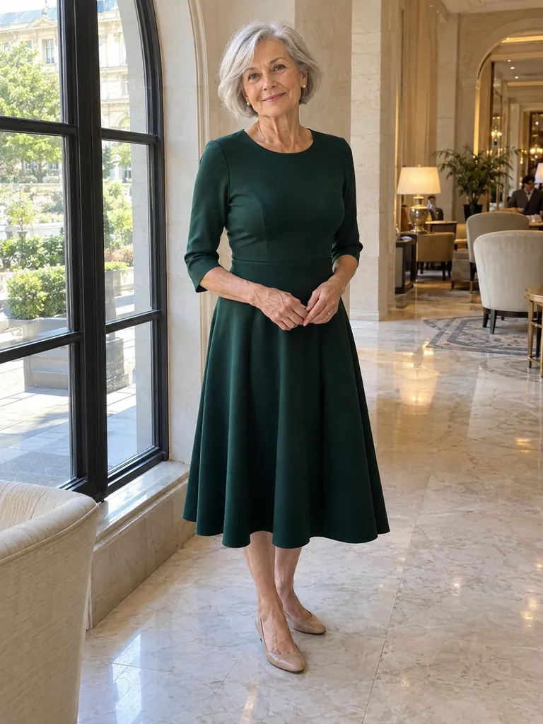 45 Classy Jewel Tone Dresses for Women Over 70 That Never Go Out of Style - image 01
