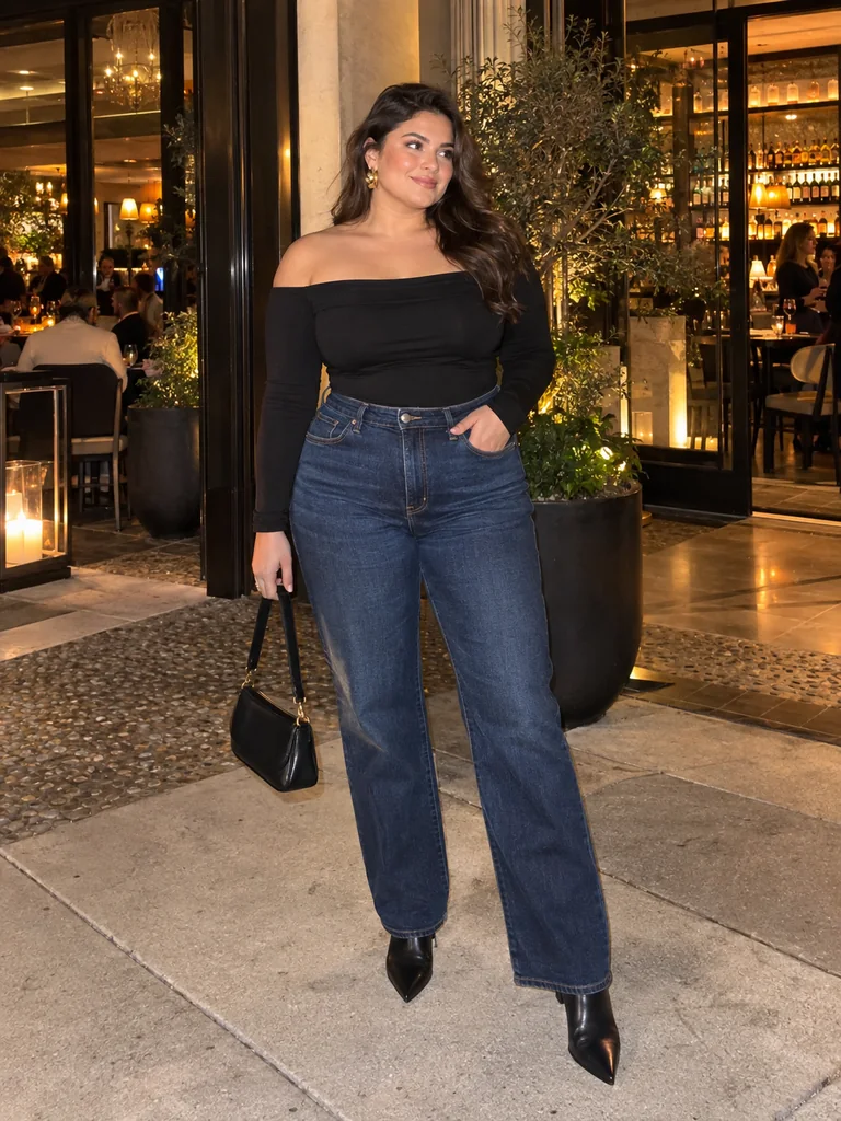 45 Fall Club Outfits for Plus-Size Women That Look Chic and Confident - image 01