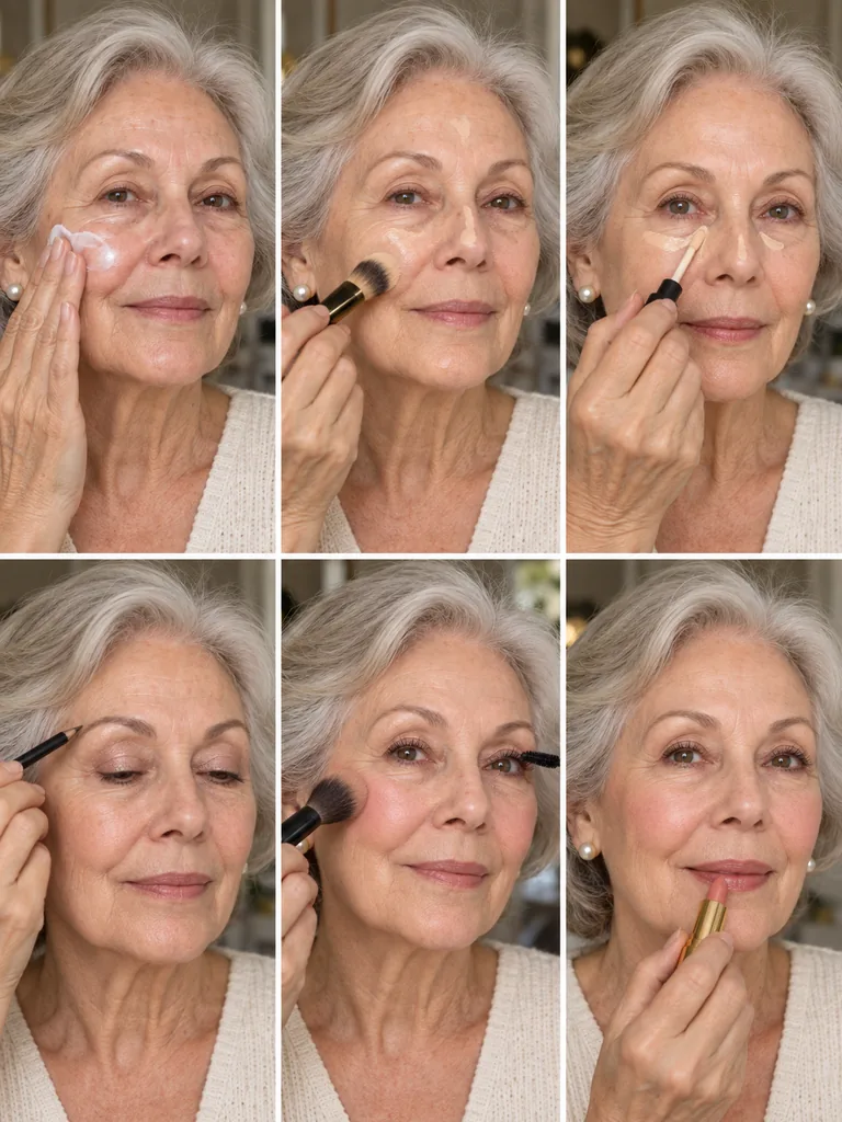 23 Classy Face Makeup Ideas for Women Over 70 You’ll Want to Try - image 02