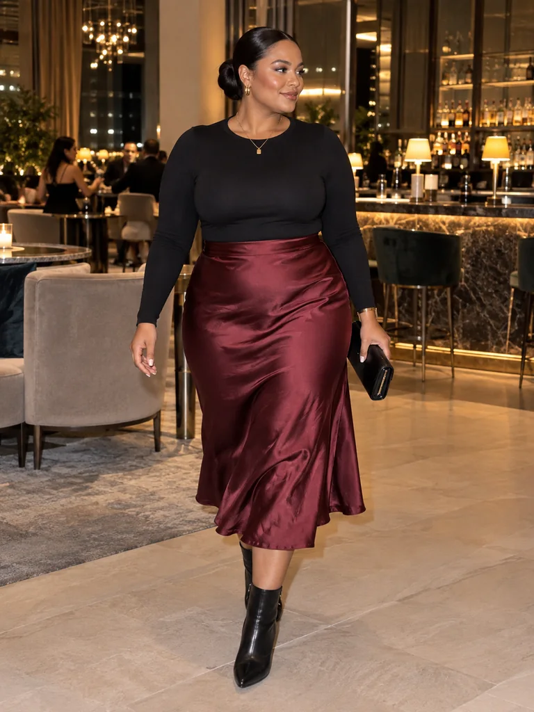 45 Fall Club Outfits for Plus-Size Women That Look Chic and Confident - image 02