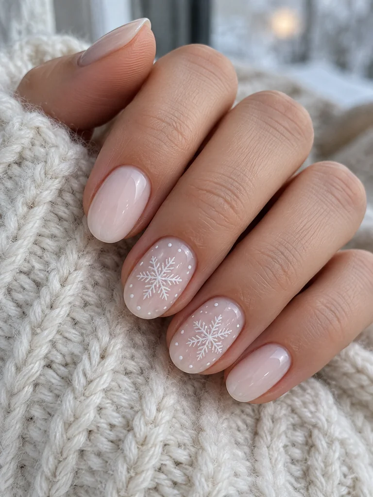 45 Winter Gel Nail Designs That Look Sophisticated and Stylish - image 02