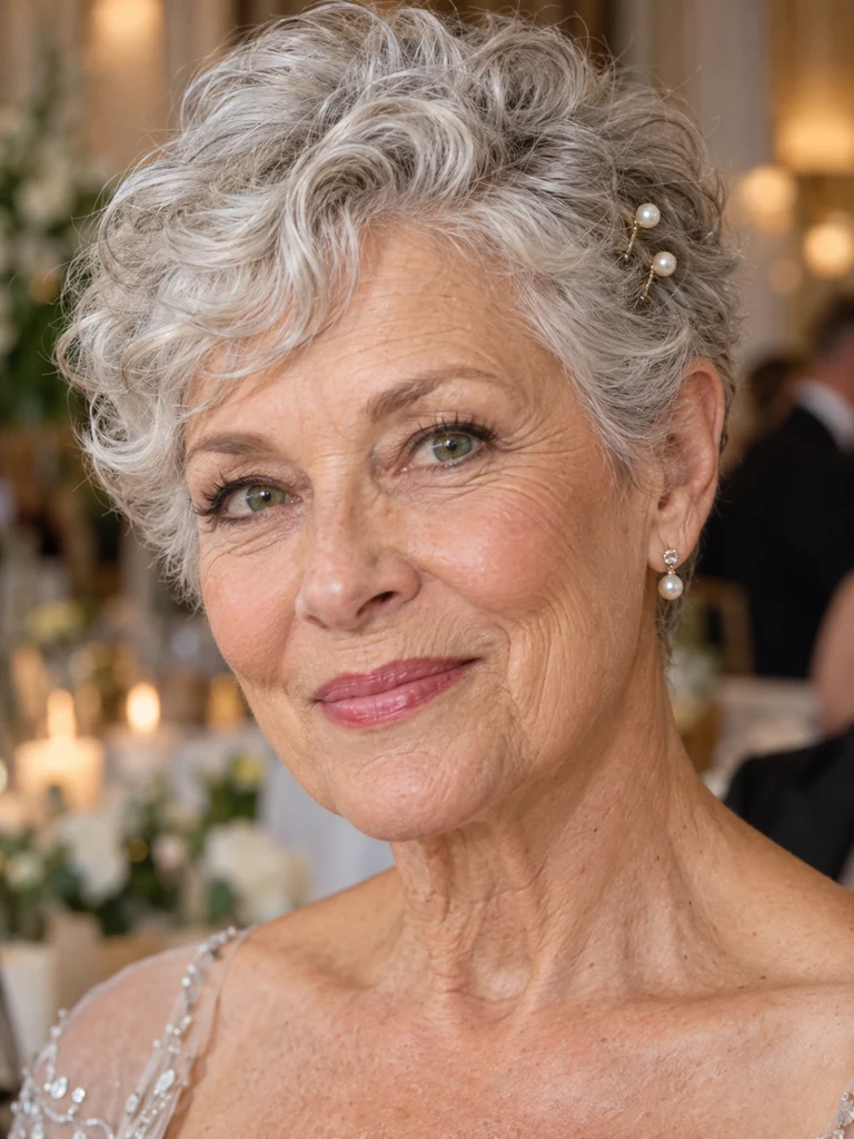 45 Graceful Wedding Hairstyle for Women Over 70 Ideas Perfect for Mature Hair - image 03