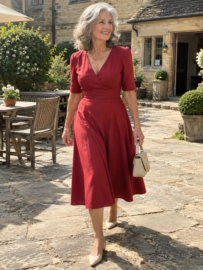 45 Classy Jewel Tone Dresses for Women Over 70 That Never Go Out of Style - image 03