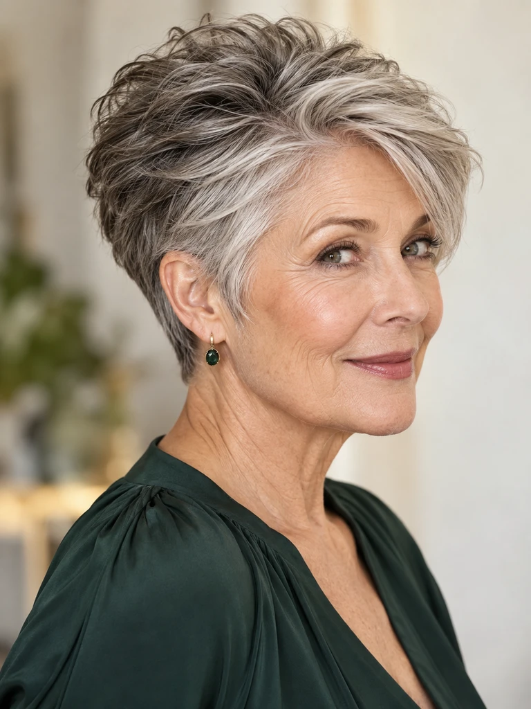 45 Feminine Short Haircuts for Women Over 60 That Feel Soft, Modern, and Flattering - image 03