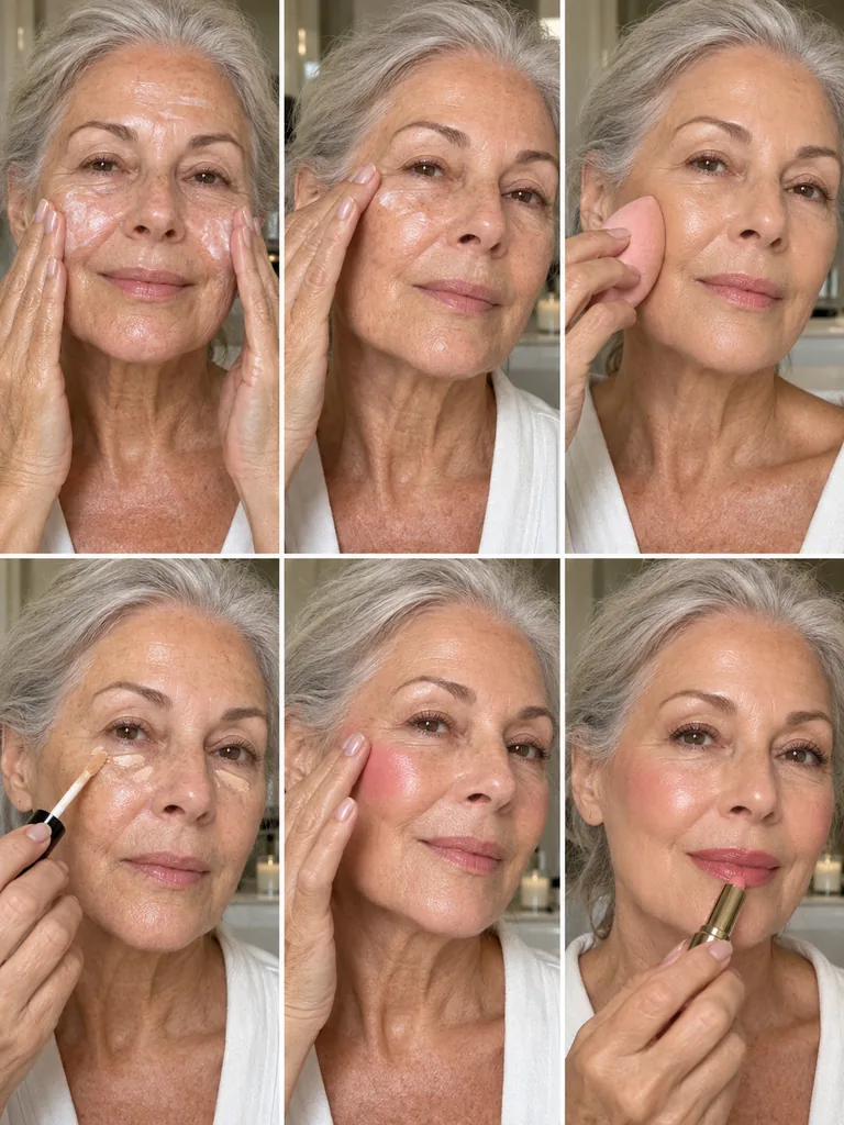 23 Classy Face Makeup Ideas for Women Over 70 You’ll Want to Try - image 04