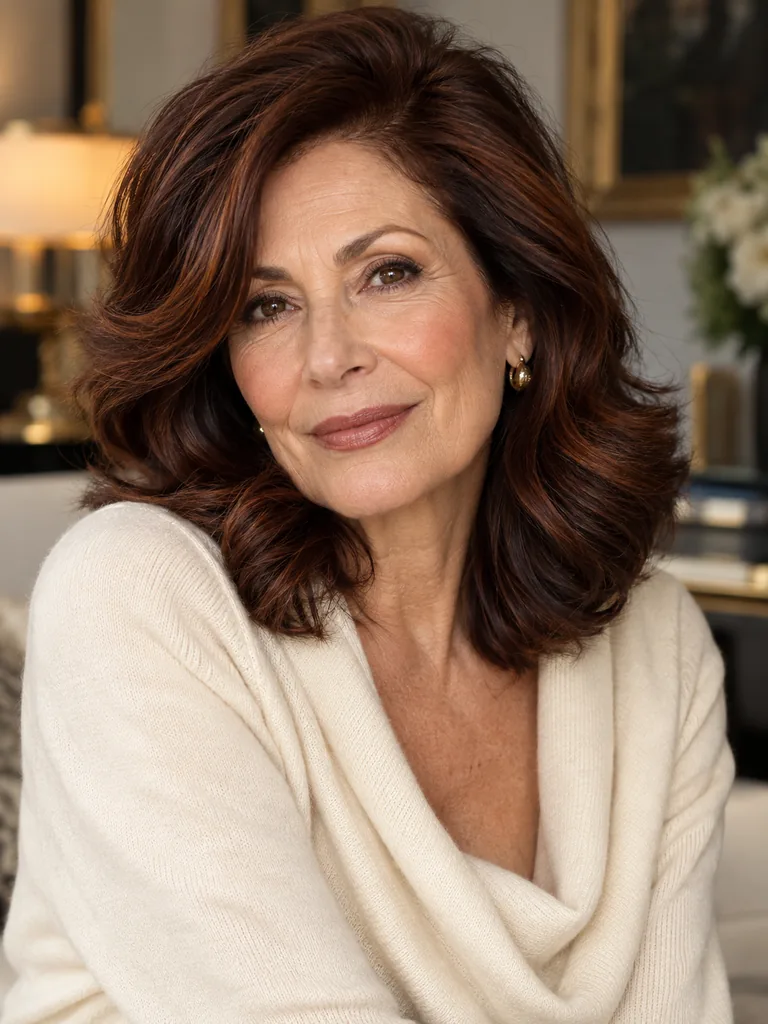 45 Stunning Red Hair Color Ideas for Older Women Over 50 - image 04