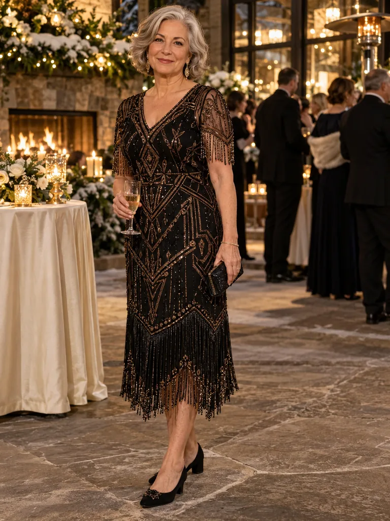 45 Classy Winter Wedding Dresses for Grandma to Look Beautiful - image 04
