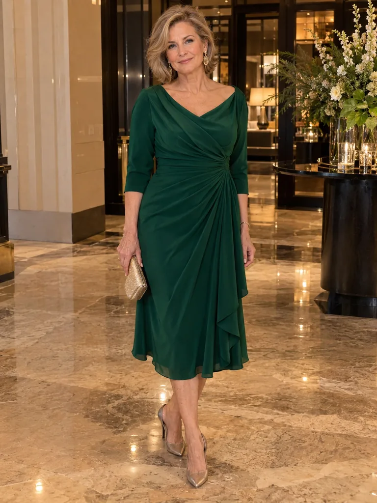 45 Classy and Comfortable New Years Outfit Ideas for Women Over 50 - image 04