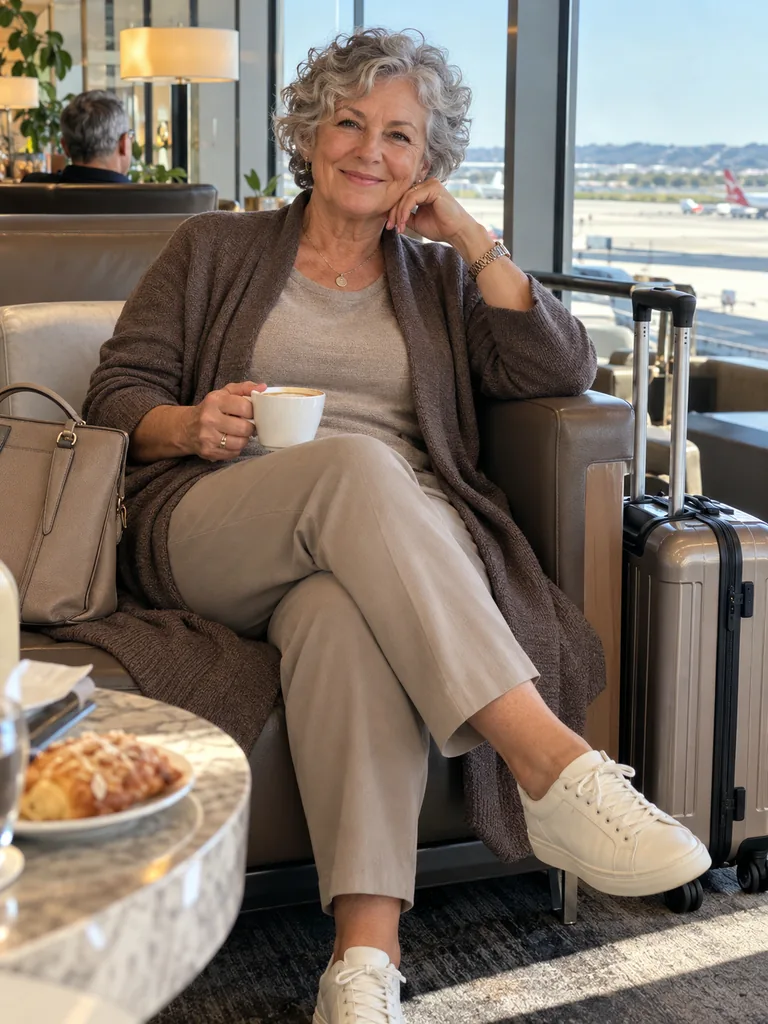 45 Chic Fall Travel Outfits for Women Over 60 for Effortless Autumn Style - image 04
