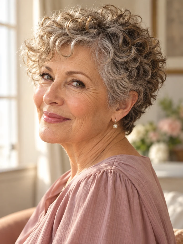 45 Feminine Short Haircuts for Women Over 60 That Feel Soft, Modern, and Flattering - image 04