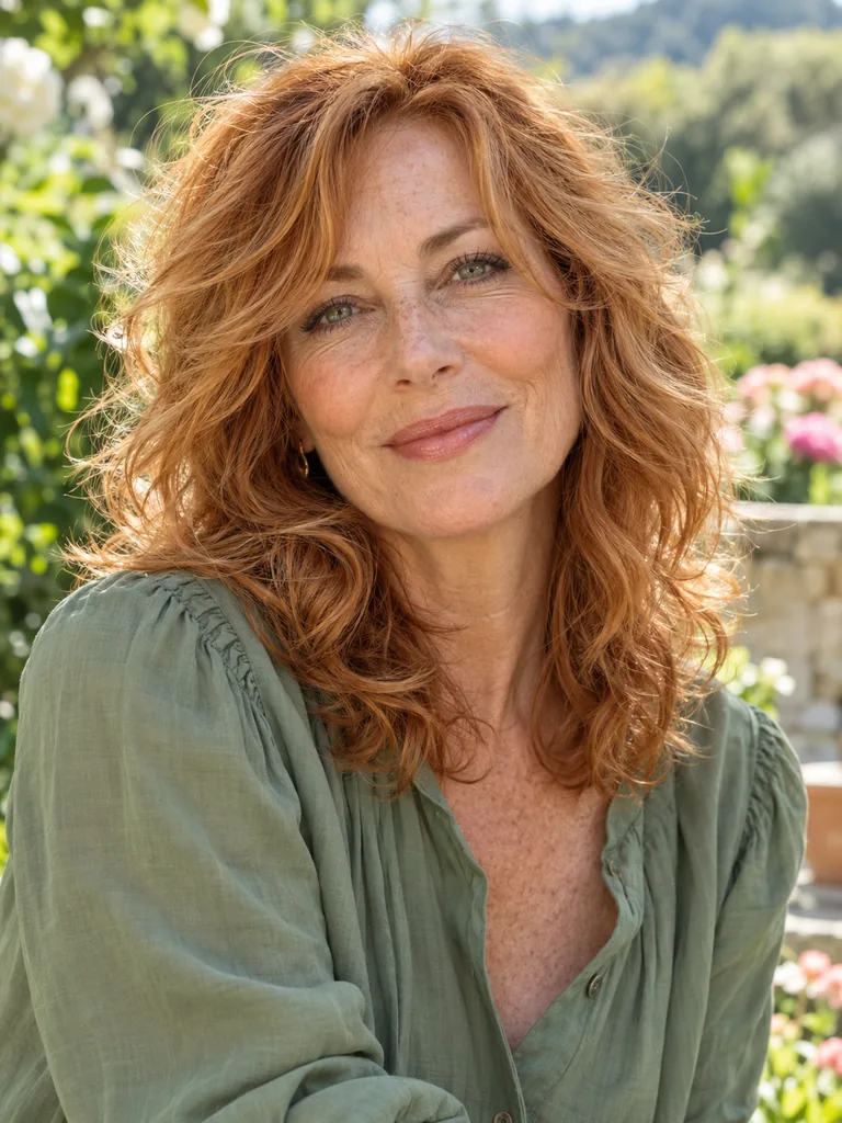 45 Stunning Red Hair Color Ideas for Older Women Over 50 - image 05