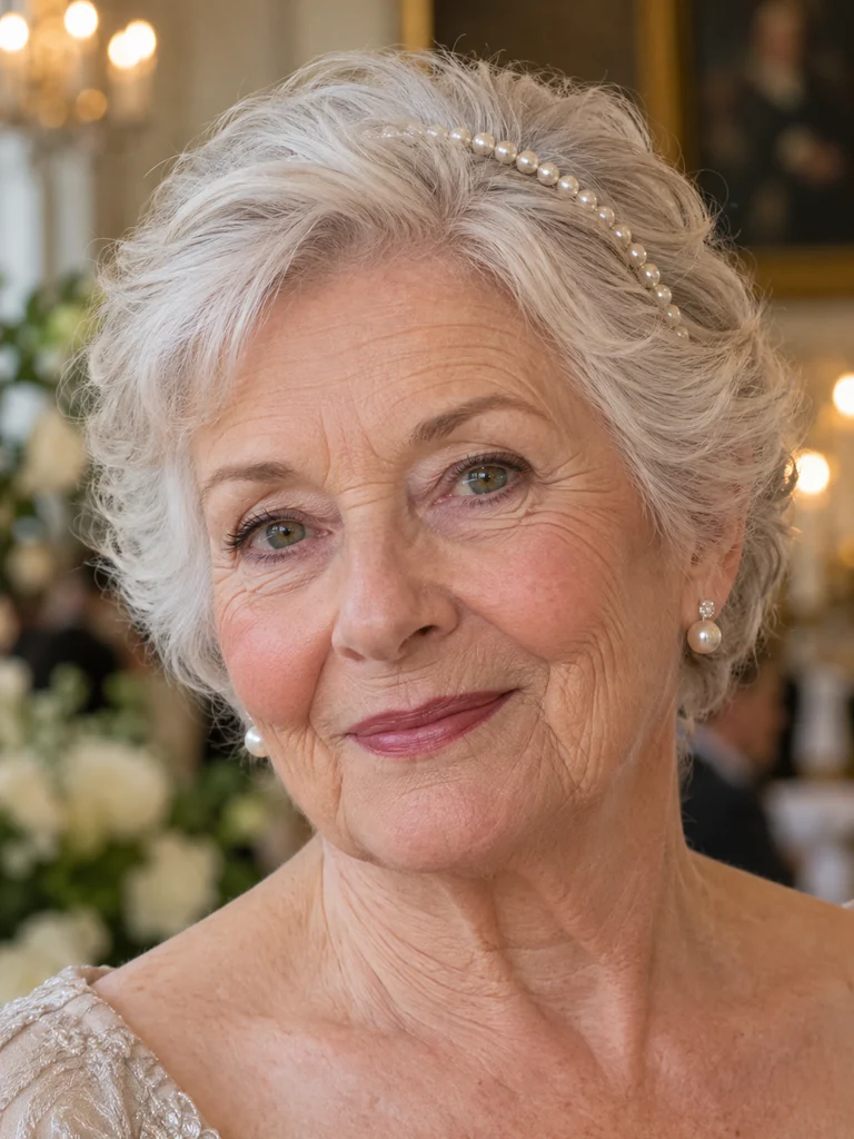 45 Graceful Wedding Hairstyle for Women Over 70 Ideas Perfect for Mature Hair - image 05