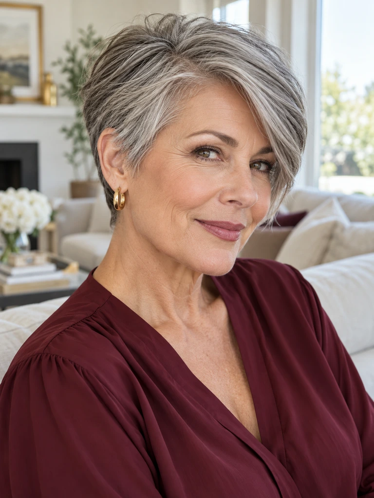 45 Best Wash and Wear Haircuts for Women Over 60 That Are Easy to Maintain - image 05