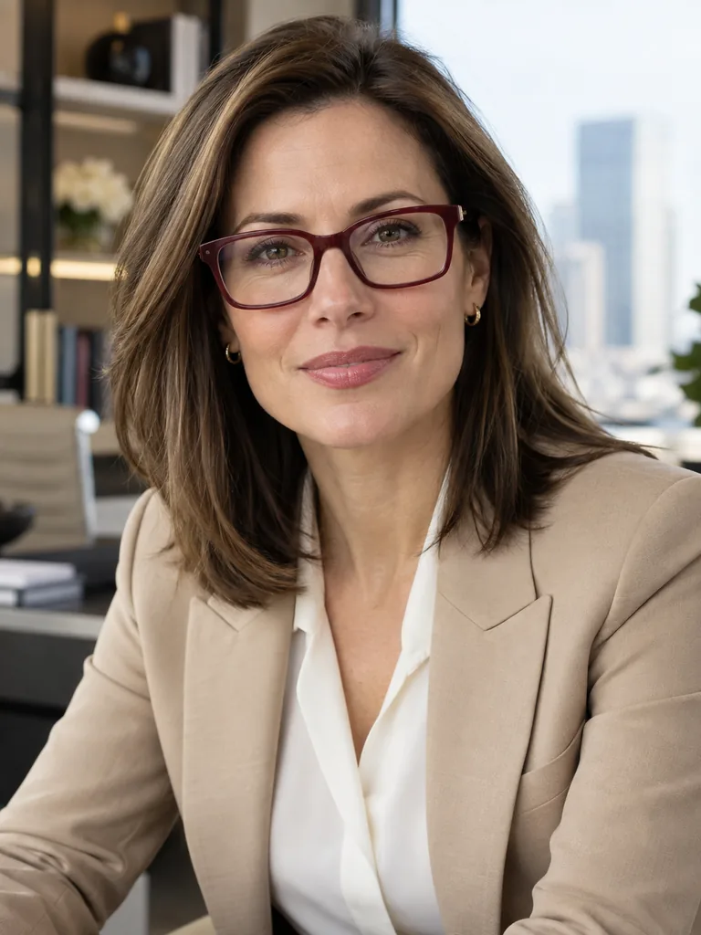 45 Gorgeous Glasses Frames for Women in 40s for Every Face Shape - image 05