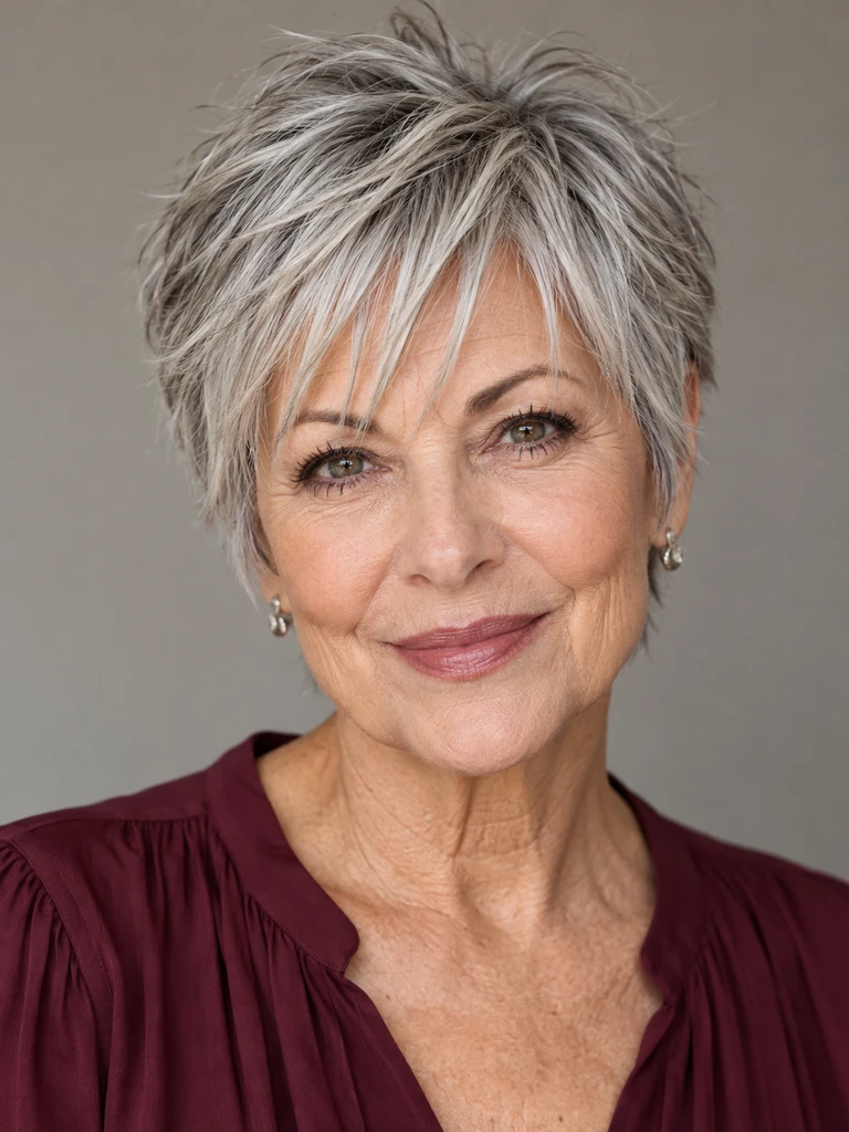 45 Feminine Short Haircuts for Women Over 60 That Feel Soft, Modern, and Flattering - image 05