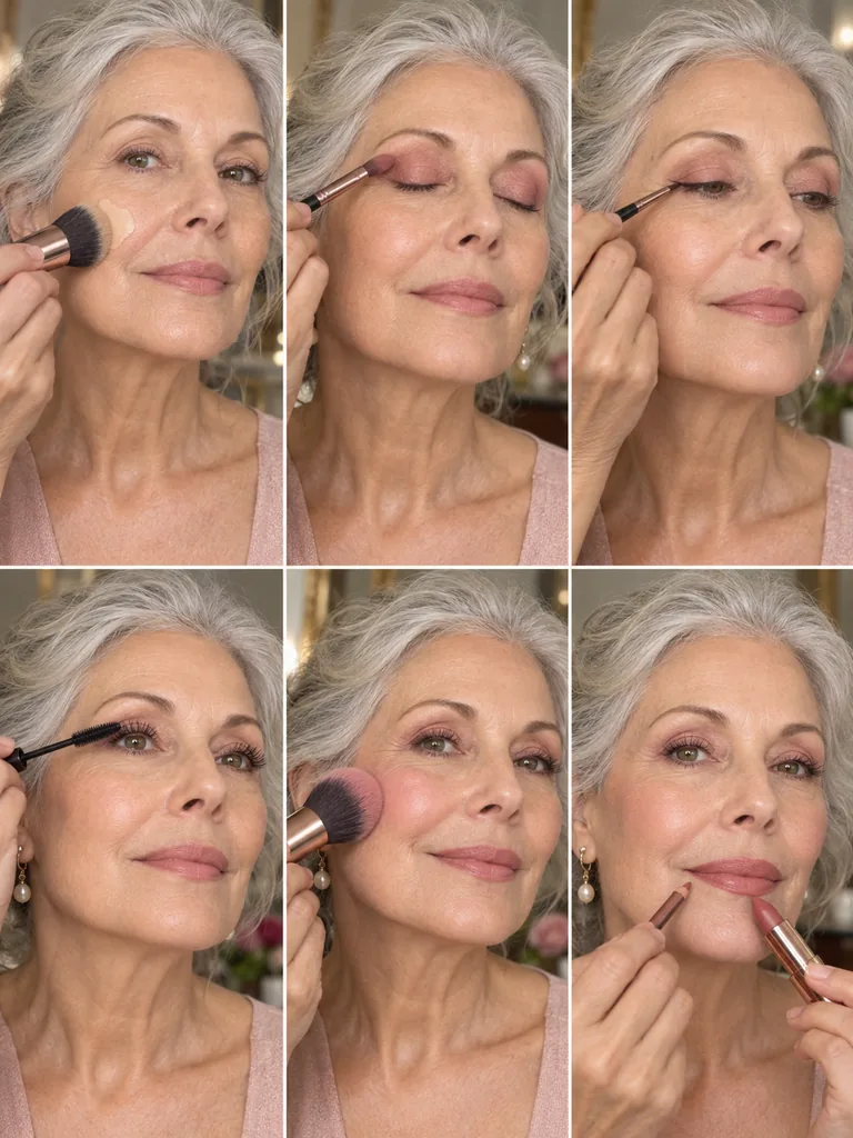 23 Classy Face Makeup Ideas for Women Over 70 You’ll Want to Try - image 06
