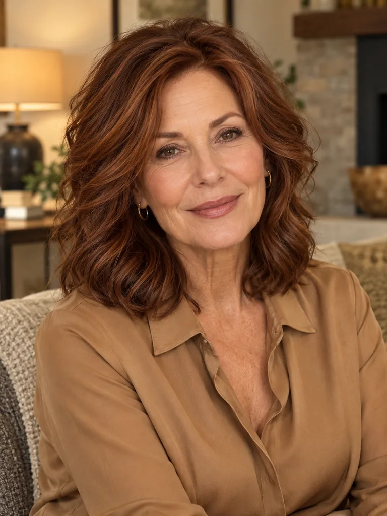 45 Stunning Red Hair Color Ideas for Older Women Over 50 - image 06